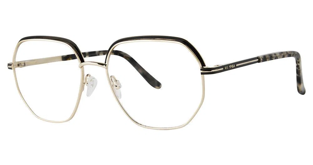 Via Spiga VSGuendalina Eyeglasses - Black/gold - view 2